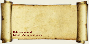 Koča Rajkov vizit kartica